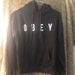 Obey hoodie black (women’s)